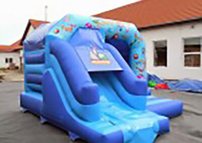 North Dublin Bouncy Castles Front Slide Party Combi